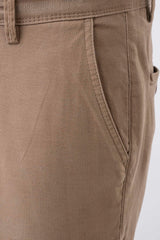 Regular Fit Textured Chinos