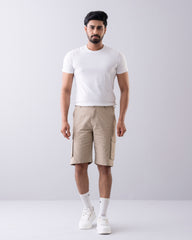Regular Fit Solid Shorts