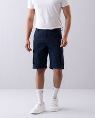 Regular Fit Solid Shorts