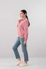 Regular Fit Embroidered Hoodie