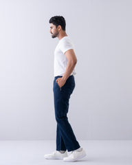 Straight Fit Fashion Trousers