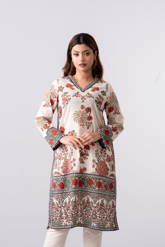 Smart Fit Digital Printed Lawn Kurta