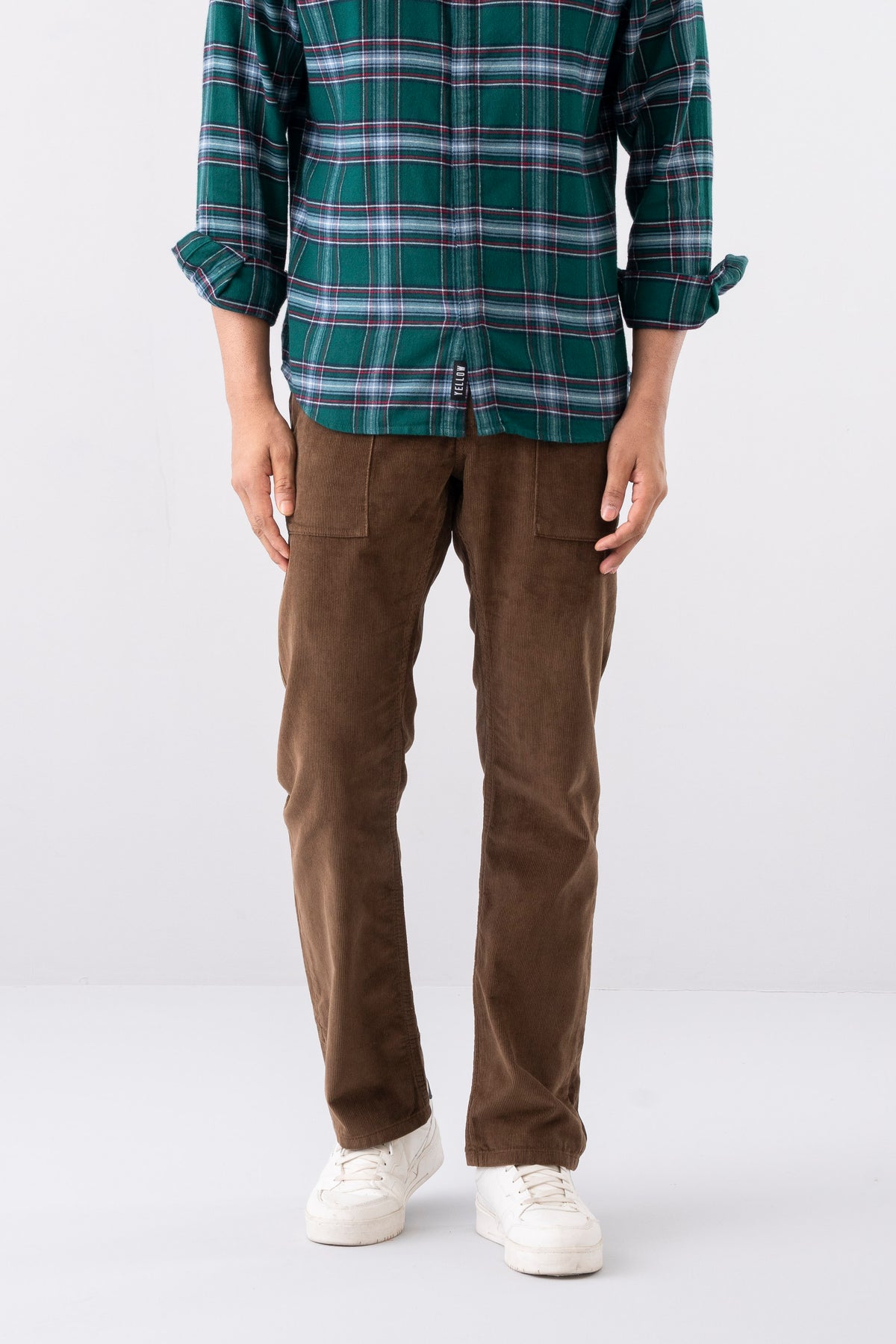 Straight Fit Fashion Trousers