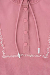 Regular Fit Embroidered Hoodie