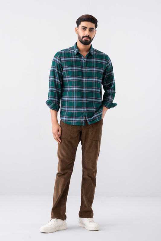 Straight Fit Fashion Trousers