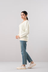 Regular Fit Yarn-Dyed Acrylic Cardigan