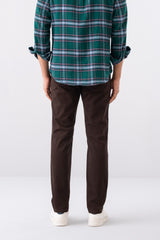 Regular Fit Textured Chinos