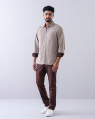 Regular Fit Check Casual Shirt