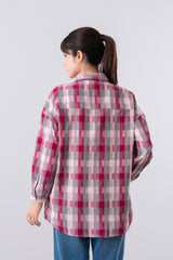 Relaxed Fit Checkered Casual Shirt