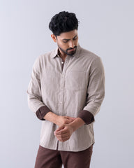 Regular Fit Check Casual Shirt
