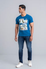 Slim Fit Blue Selvedge Jeans