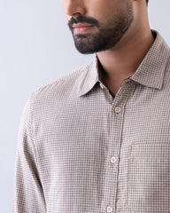 Regular Fit Check Casual Shirt