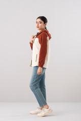 Regular Fit Woven Hoodie