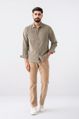 Straight Fit Fashion Trousers