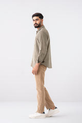 Straight Fit Fashion Trousers