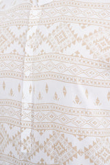 Regular Fit Printed Cotton Panjabi