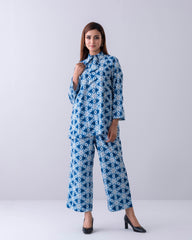 Mystika Sublimation Printed Fashion Two-Piece Set