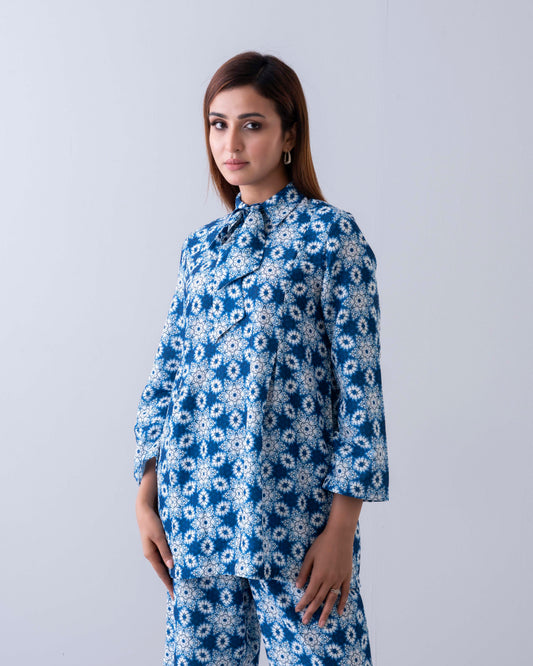 Mystika Sublimation Printed Fashion Two-Piece Set