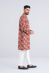 Regular Fit Printed Cotton Panjabi