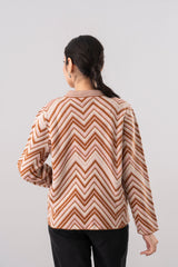 Boxy Fit Full-Sleeve Sweater