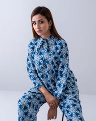 Mystika Sublimation Printed Fashion Two-Piece Set