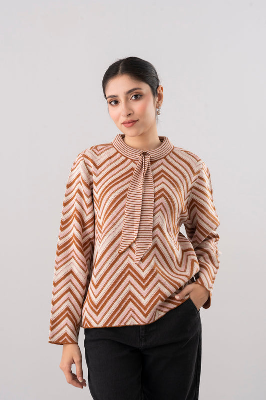 Boxy Fit Full-Sleeve Sweater