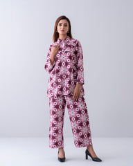 Mystika Sublimation Printed Fashion Two-Piece Set