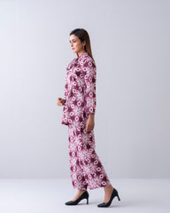 Mystika Sublimation Printed Fashion Two-Piece Set