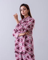 Mystika Sublimation Printed Fashion Two-Piece Set