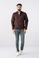 Classic Suede Biker Jacket