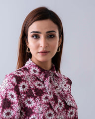 Mystika Sublimation Printed Fashion Two-Piece Set