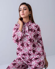 Mystika Sublimation Printed Fashion Two-Piece Set