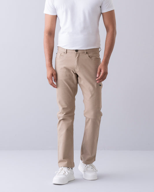 Straight Fit Fashion Trousers