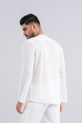 Regular Fit Embroidered Cotton Fatua