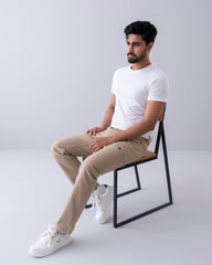 Straight Fit Fashion Trousers