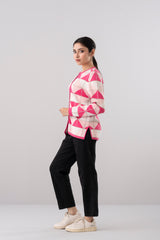 Regular Fit Jacquard Knit Sweater