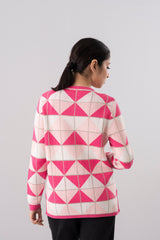 Regular Fit Jacquard Knit Sweater