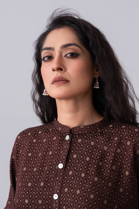 Two-Piece Ethnic Set
