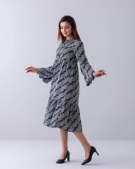 Mystika Printed Long Dress