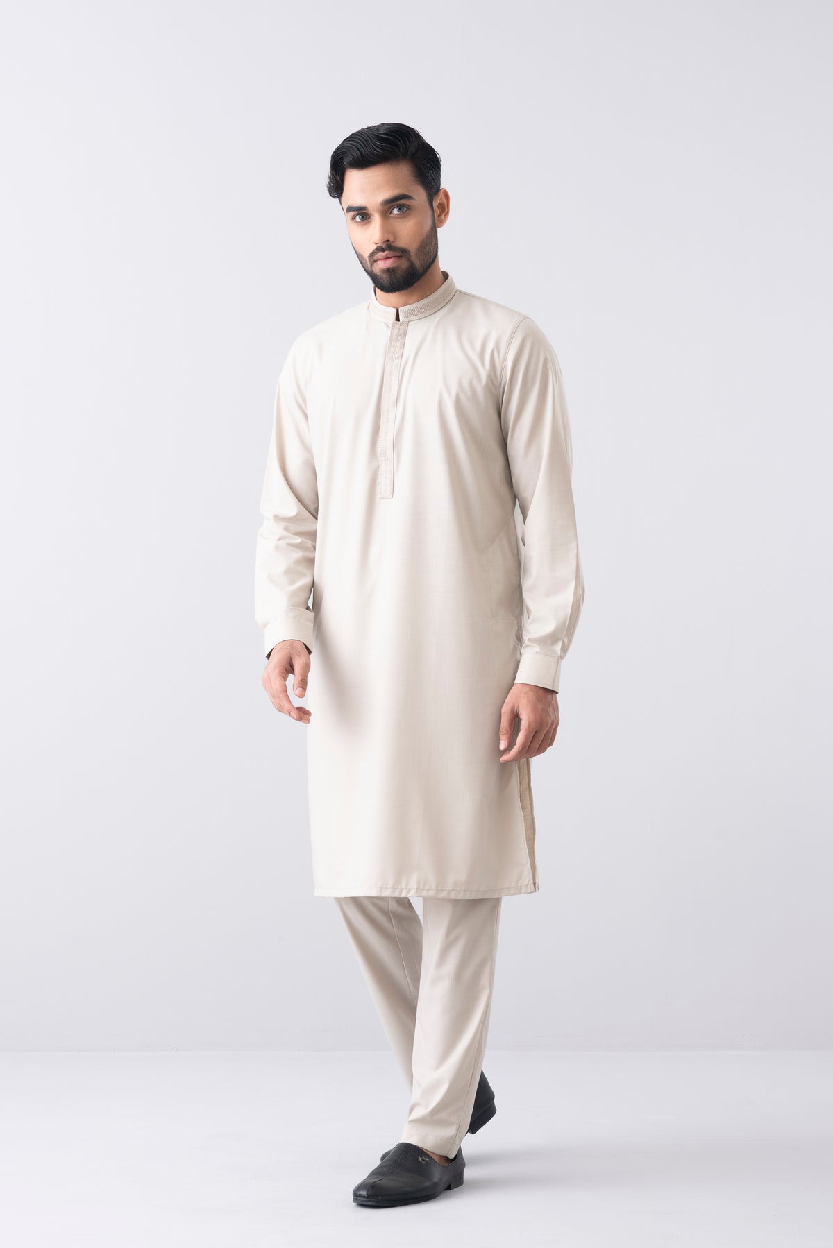 Regular Fit Ethnic Kurta Set