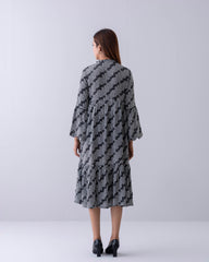 Mystika Printed Long Dress