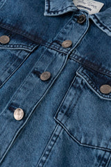 Regular Fit Mid-Washed Denim Jacket