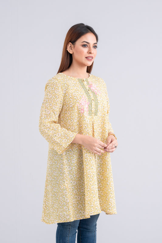 Short-Length Smart Fit Ethnic Kurti