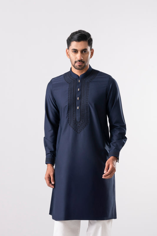 Regular Fit Embroidered Formal Panjabi