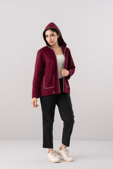 Regular Fit Bolero Hoodie
