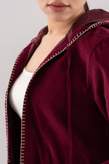 Regular Fit Bolero Hoodie