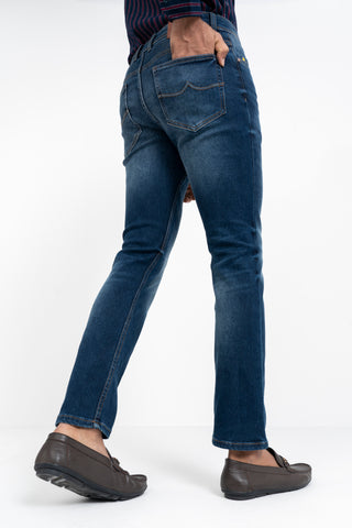 VIntage Blue Straight Fit Jeans