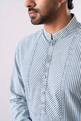 Slim Fit Wash Detail Cotton Panjabi