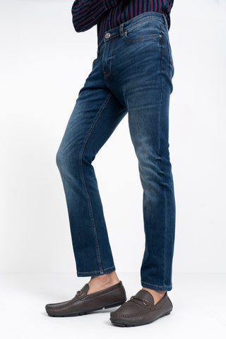 VIntage Blue Straight Fit Jeans
