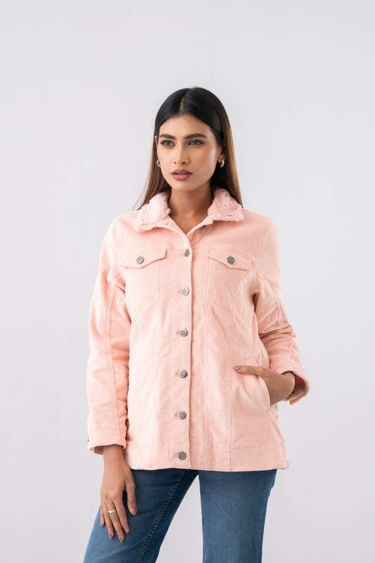 Regular Fit Corduroy Jacket